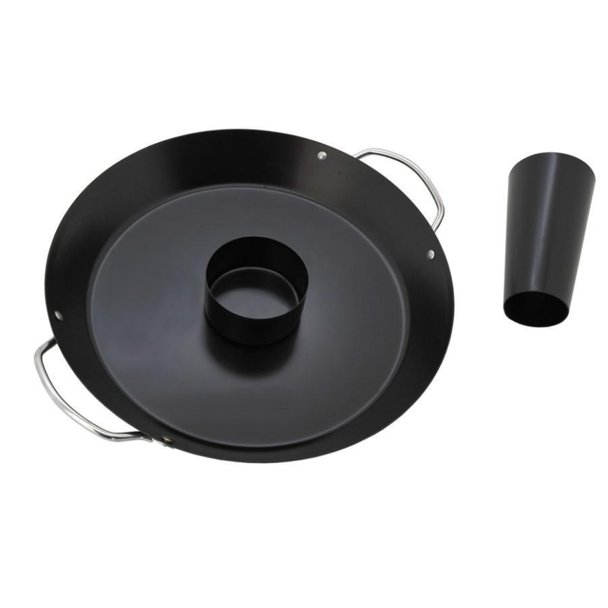 Pan with a stand for grilling chicken 30 cm