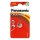 Panasonic - 1 pcs Alkaline button battery LR44 1,5V 120 mAh
