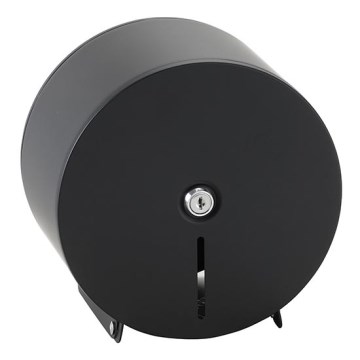Paper Dispenser 20x20 cm — Stainless Steel / Black