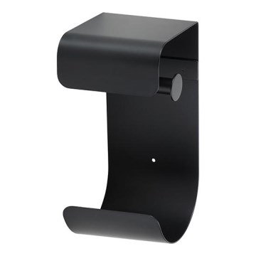 Paper Holder 12,5x26 cm Stainless Steel/Black