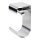 Paper holder 12,5x26 cm stainless steel/silver