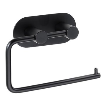 Paper holder 14.5 x 10 cm, stainless steel/black