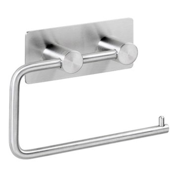 Paper holder 14,5x10 cm stainless steel/silver