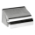 Paper holder 14x8 cm, stainless steel/silver