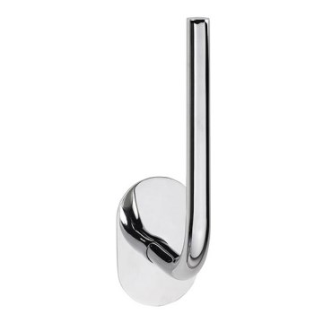 Paper holder 4.5 x 18 cm, stainless steel/silver