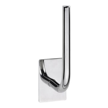 Paper holder 4,5x18 cm stainless steel/silver