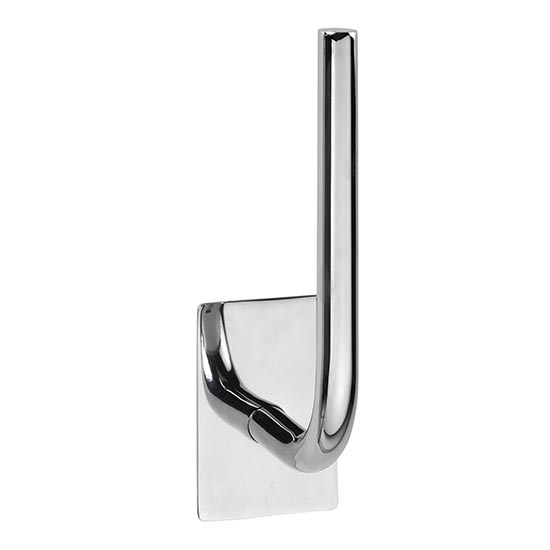 Paper holder 4,5x18 cm stainless steel/silver