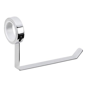 Paper holder 4.7 x 9.6 cm, stainless steel/silver