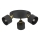 PARKLA 3x E27/15W/230V Spotlight – Black/Gold