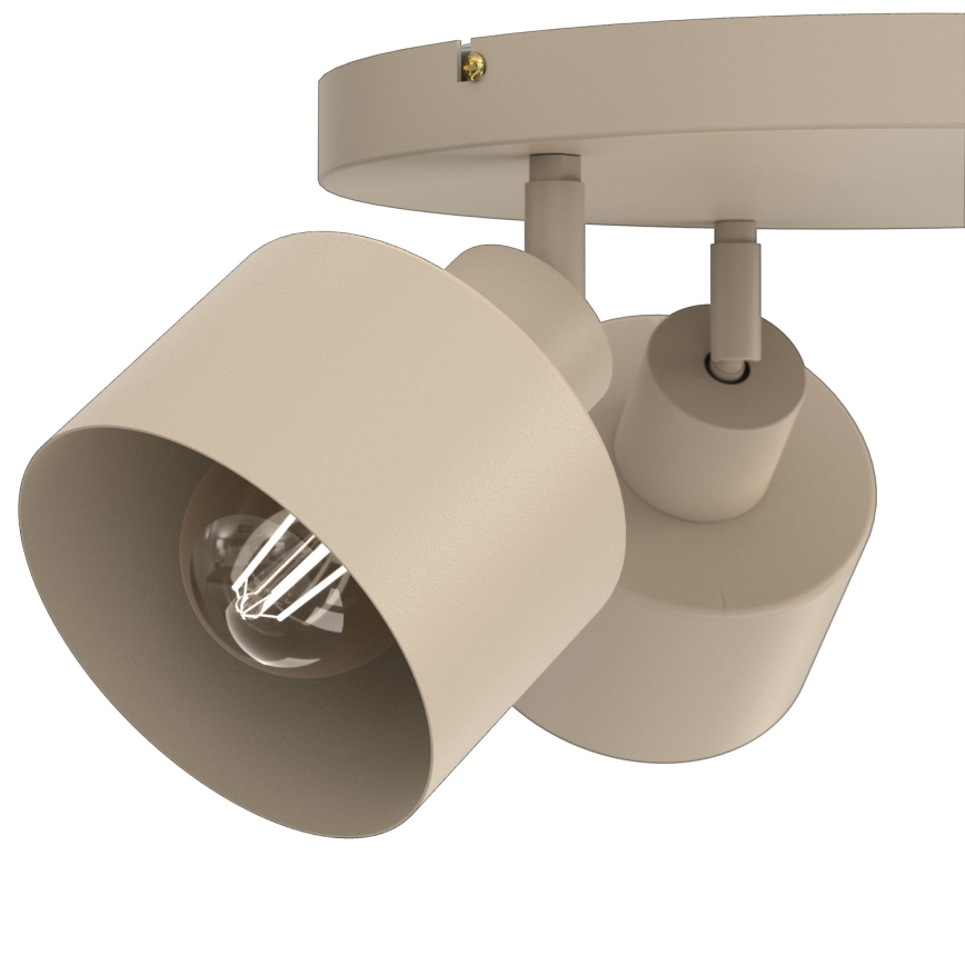 PARKLA 3xE27/15W/230V spotlight, beige