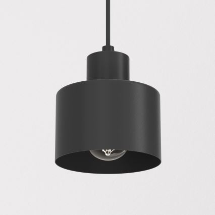 PARKLA cable-hung pendant lamp 1xE27/15W/230V black