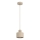 PARKLA cable-hung pendant light 1x E27/15W/230V, beige
