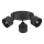 PARKLA Spotlight 3xE27/15W/230V Black
