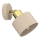 PARKLA wall-mounted spotlight 1xE27/15W/230V beige/gold