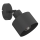 PARKLA wall-mounted spotlight 1xE27/15W/230V, black