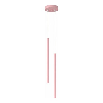 PASTELO cable pendant 2xG9/8W/230V pink