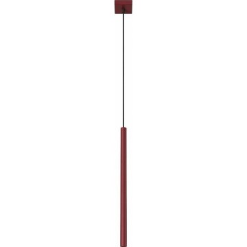 PASTELO cable pendant light 1xG9/8W/230V, red