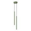 PASTELO cable pendant light 2x G9/8W/230V green