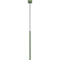 PASTELO cable-suspended pendant light 1xG9/8W/230V green