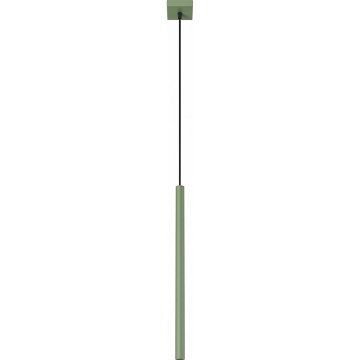 PASTELO cable-suspended pendant light 1xG9/8W/230V green