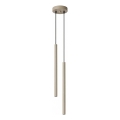 PASTELO cable-suspended pendant light 2x G9/8W/230V, taupe