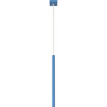 PASTELO pendant light on cord 1xG9/8W/230V blue