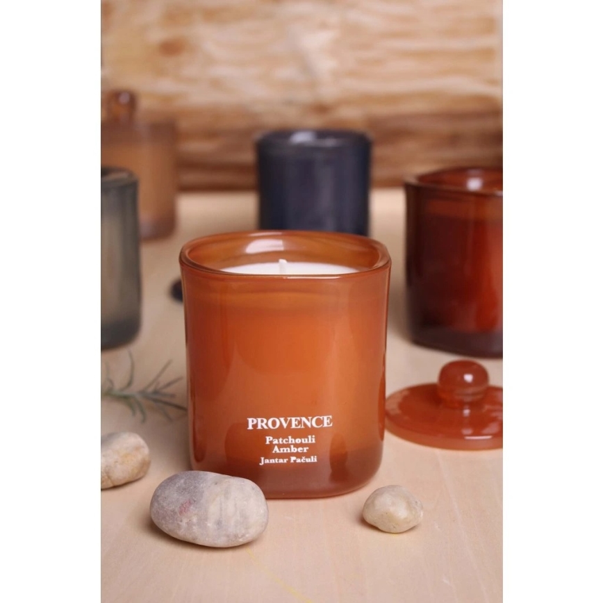 Patchouli Amber Scented Candle, 180 g — 25 hours burn time