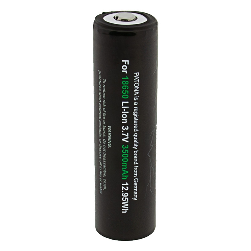 PATONA - 18650 Li-ion Battery 3500 mAh Premium 3.7V