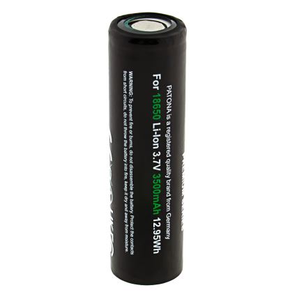 PATONA - 18650 Li-ion Rechargeable Battery 3500 mAh PREMIUM 3.7 V
