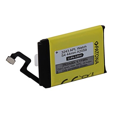 PATONA - Apple Watch battery 4 292mAh A2059 44 mm