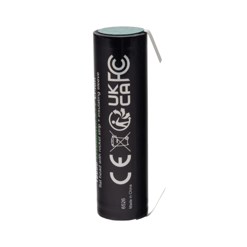 PATONA - Battery 18650 Li-lon 3000mAh PREMIUM 3,7V with strip terminals for soldering