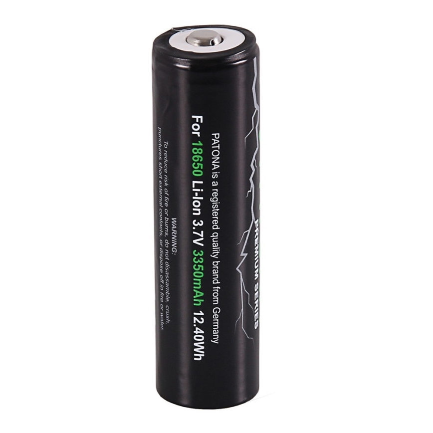 PATONA - Battery 18650 Li-lon 3350mAh PREMIUM 3,7V
