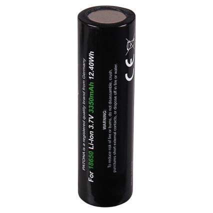 PATONA - Battery 18650 Li-lon 3350mAh PREMIUM 3,7V