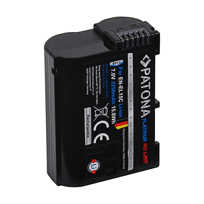 PATONA - Battery Aku Nikon EN-EL15C 2250mAh Li-Ion Platinum