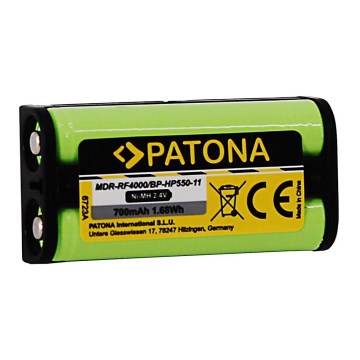 PATONA - Battery Battery Sony BP-HP550 700mAh Ni-Mh MDR-RF4000
