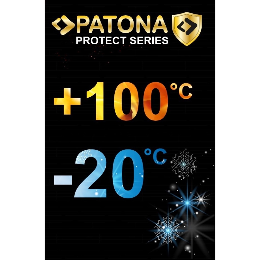 PATONA - Battery Canon LP-E6NH 2600mAh Li-Ion Protect EOS R5/R6