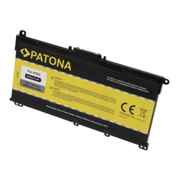 PATONA - Battery for HP Pavilion x360 14-BA series 3400mAh Li-Polymer 11.55V BK03 / BK03XL