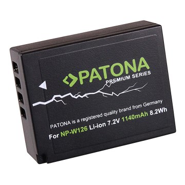 PATONA - Battery Fuji NP-W126 1140mAh Li-Ion Premium