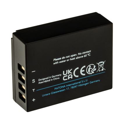PATONA - Battery Fuji NP-W126S 1050mAh Li-Ion Platinum USB-C charging