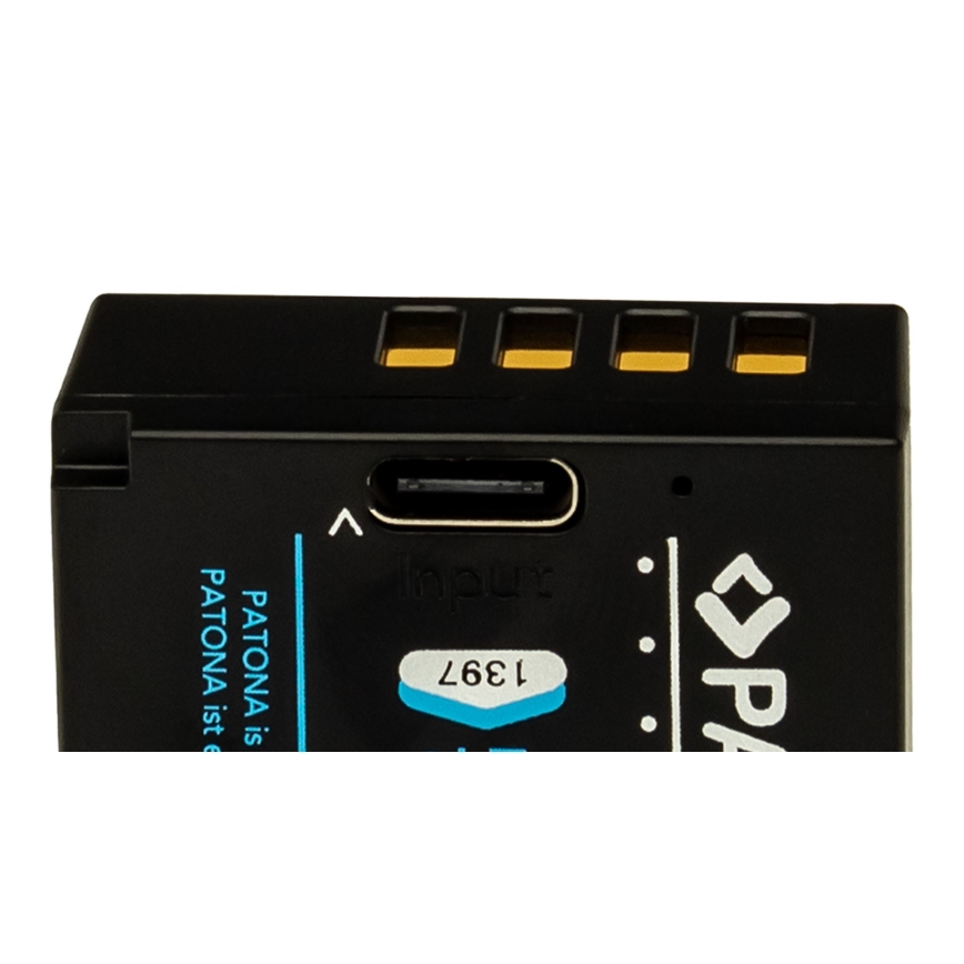 PATONA - Battery Fuji NP-W126S 1050mAh Li-Ion Platinum USB-C charging