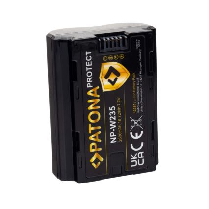 PATONA - Battery Fuji NP-W235 2600mAh Li-Ion 7,2V Protect X-T4