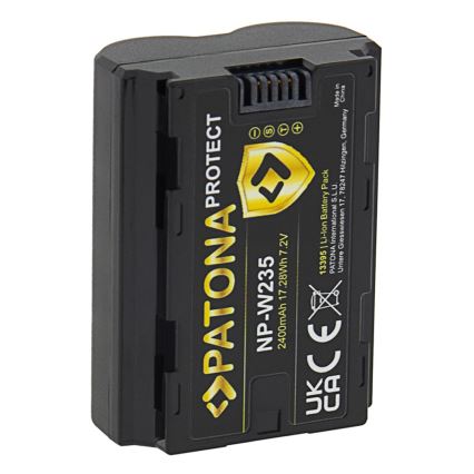 PATONA - Battery Fuji NP-W235 2600mAh Li-Ion 7,2V Protect X-T4