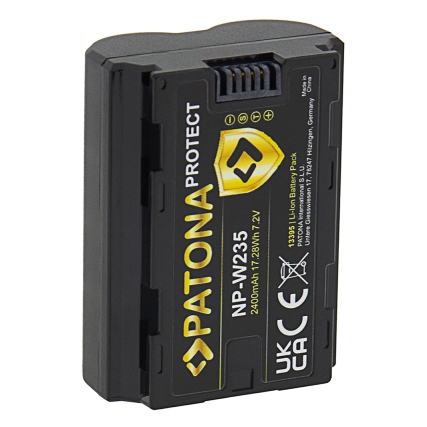 PATONA - Battery Fuji NP-W235 2600mAh Li-Ion 7,2V Protect X-T4