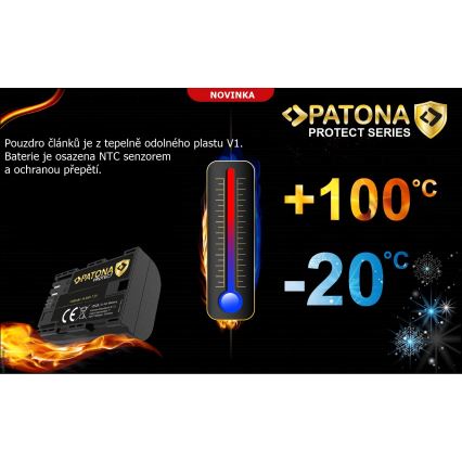 PATONA - Battery Fuji NP-W235 2600mAh Li-Ion 7,2V Protect X-T4