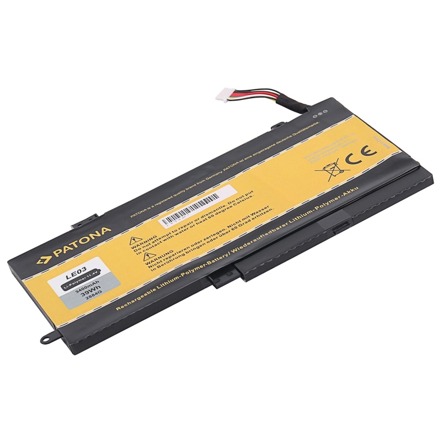 PATONA - Battery HP Envy x360 m6 3400mAh Li-Pol 11,4V LE03XL