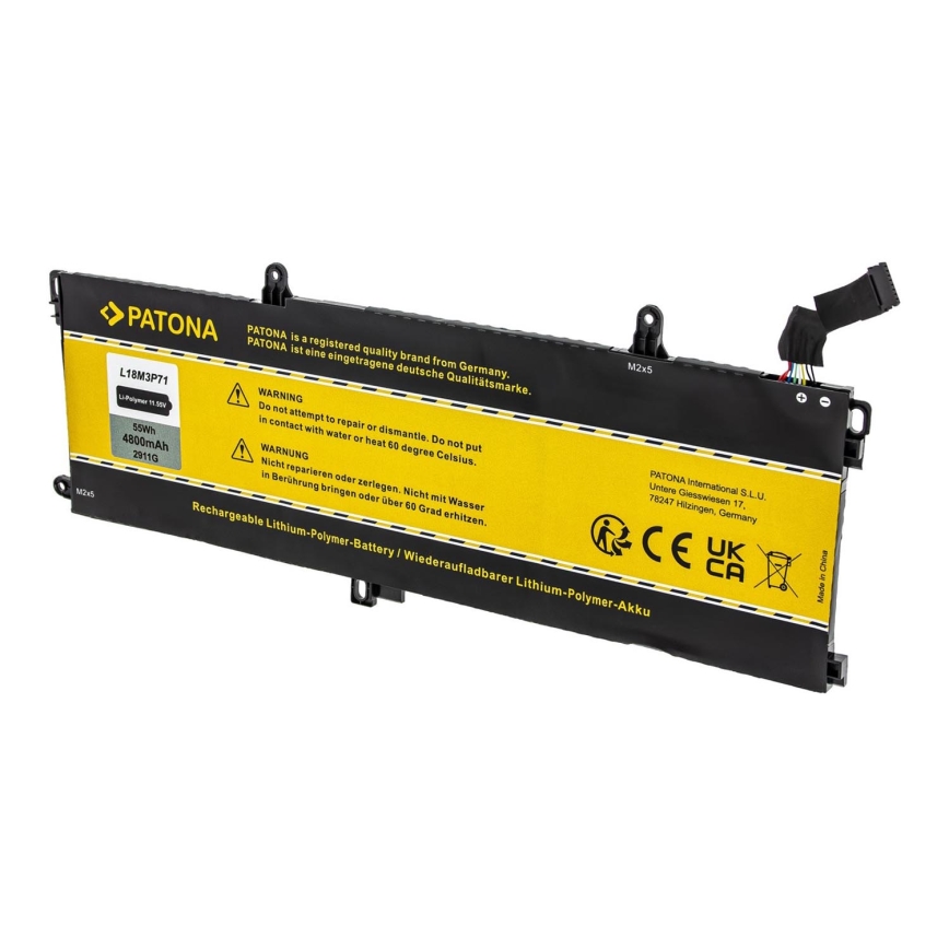 PATONA - Battery Lenovo Thinkpad P53S/T590 4800mAh Li-Pol 11,55V L18M3P71