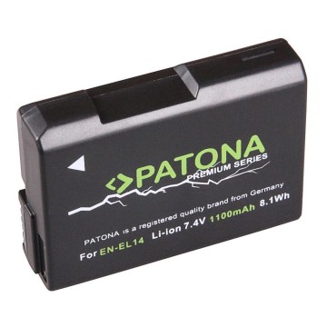 PATONA - Battery Nikon EN-EL14 1100mAh Li-Ion Premium