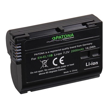 PATONA - Battery Nikon EN-EL15B 2000mAh Li-Ion Premium