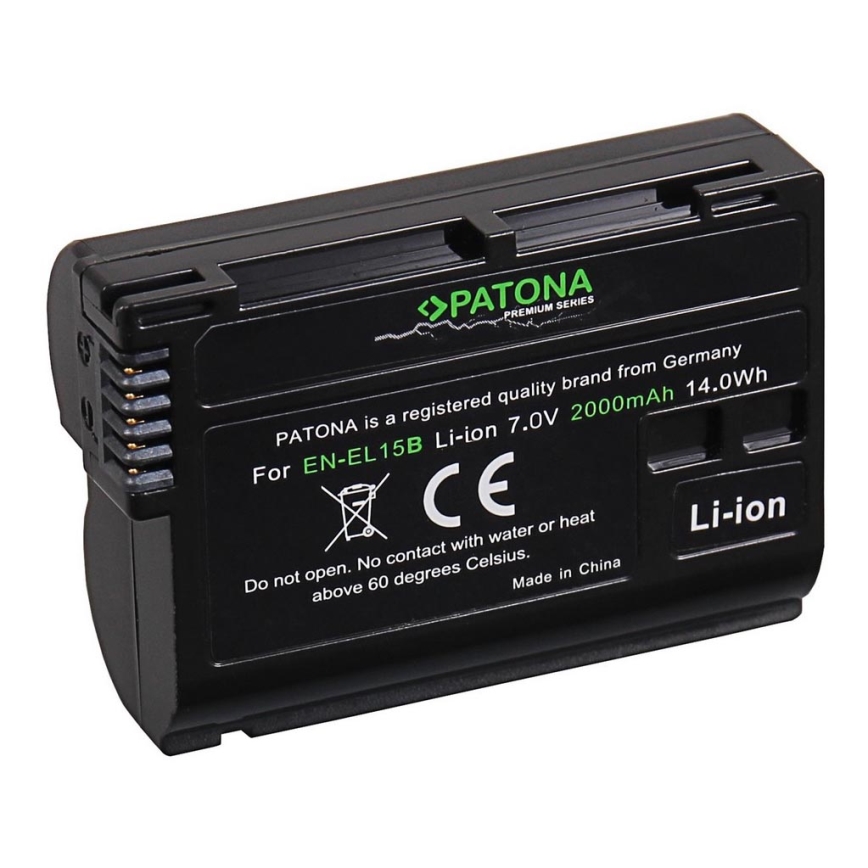 PATONA - Battery Nikon EN-EL15B 2000mAh Li-Ion Premium