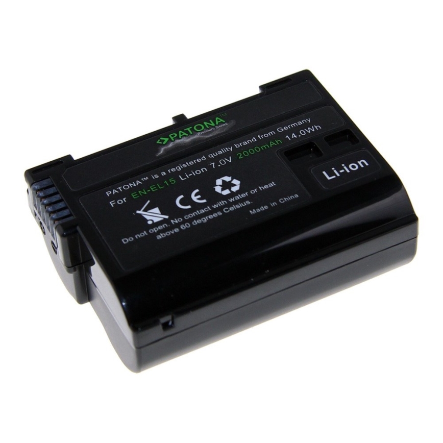 PATONA - Battery Nikon EN-EL15B 2000mAh Li-Ion Premium